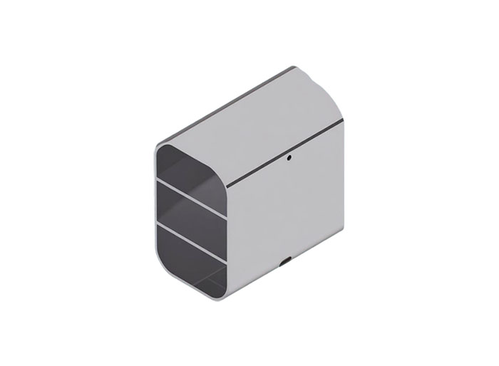 鋁型材定制開(kāi)模汽車(chē)吸能盒鋁型材